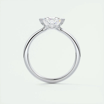 1.5 CT Trillion Solitaire CVD F/VS1 Diamond Engagement Ring