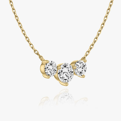 2.0 TC Round CVD F/VS Diamond Necklace