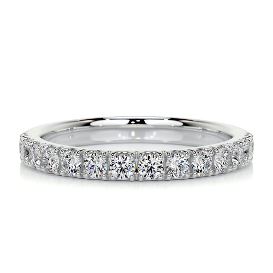 0.5ct Round EF- VVS Diamond Half Eternity Wedding Band