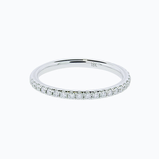 0.32 CT Round Eternity CVD EF/VS1 Diamond Wedding Band