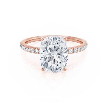 1.50 CT Cushion Solitaire CVD G/VS1 Diamond Engagement Ring