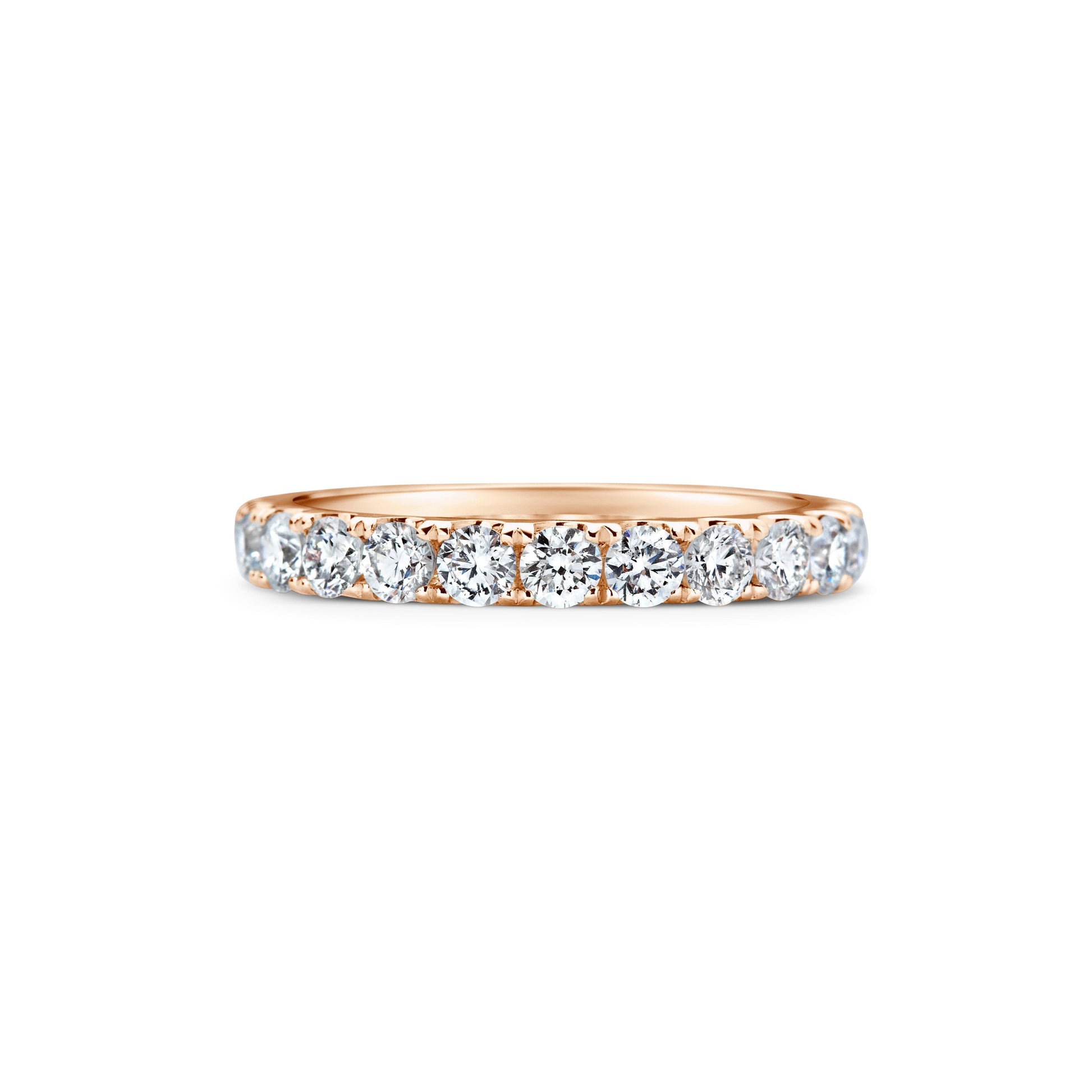 1.5 CT Round Full Eternity Wedding Band